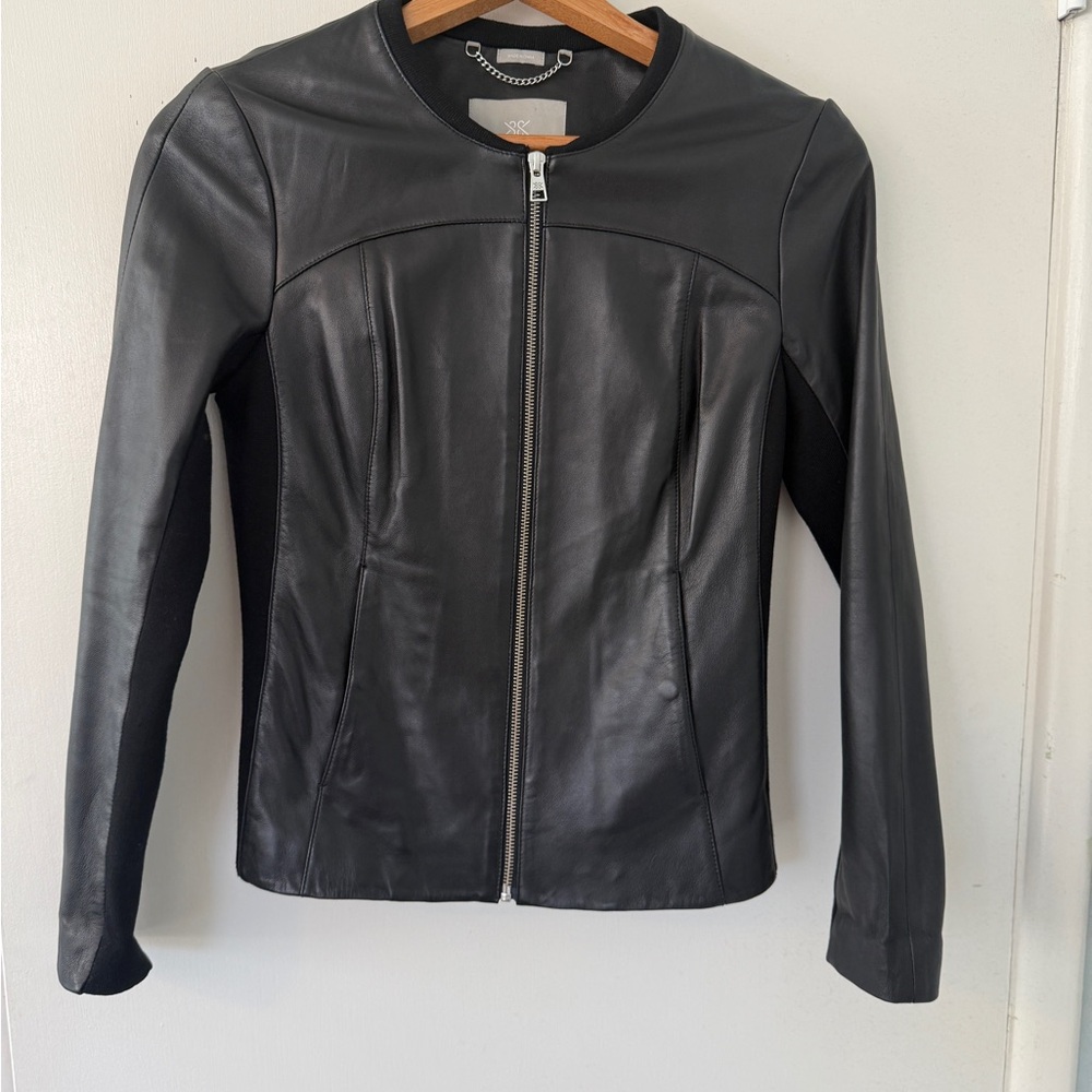 Soia & Kyo Black Leather Jacket